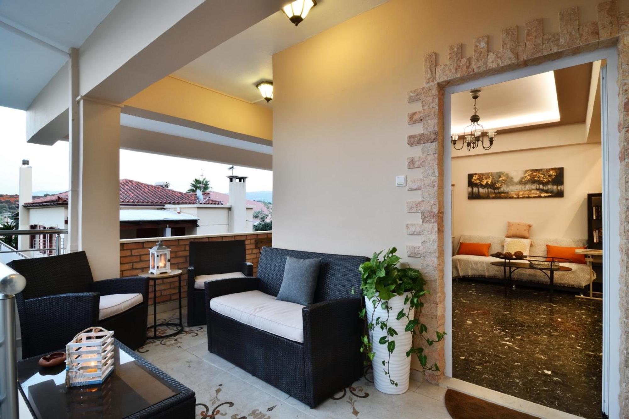 Favola Golden Beach Villa Daratsos Exterior photo